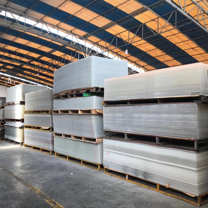 Bảng nhựa acrylic đúc không vàng 100% Virgin PMMA cho sử dụng ngoài trời 4
