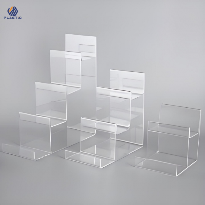 OEM ODM Acrylic Riser Display Stand راه حل صاف نمایش قفسه برای کسب و کار خود را 0