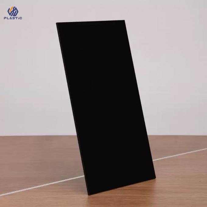Glossy atau Matte Finish Hitam Warna Acrylic Sheet Tidak memudar Warna untuk outdoor 3