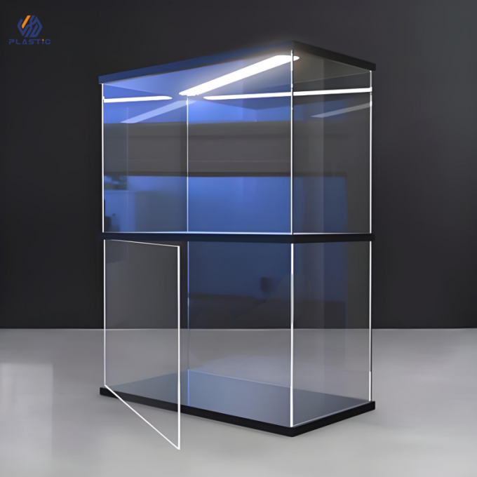 OEM لوگو شفاف آکریلیک اسباب بازی نمایش کیس برای نمایش محصول 1