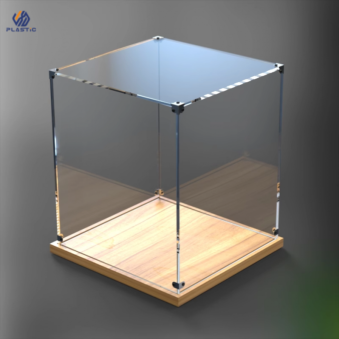 OEM لوگو شفاف آکریلیک اسباب بازی نمایش کیس برای نمایش محصول 3
