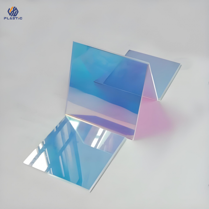 ورق آکریلیک رنگین کمان 4ft X 8ft با مقاومت ضربه درخشش بالا 0