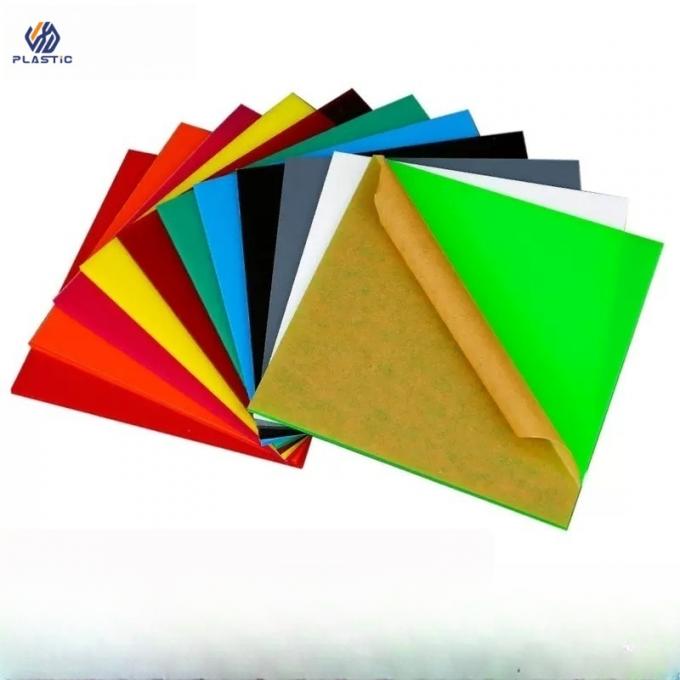 100% PMMA Plastic Color Acrylic Sheet Laser Cut Acrylic Panels Untuk Indoor dan Outdoor 1