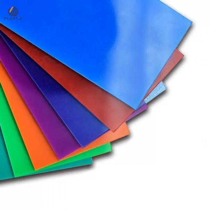 100% PMMA Plastic Color Acrylic Sheet Laser Cut Acrylic Panels Untuk Indoor dan Outdoor 3