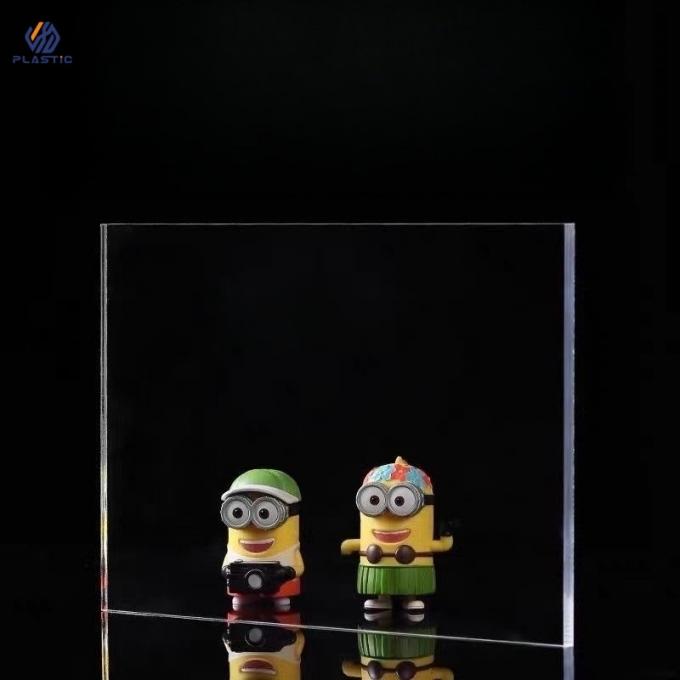Bảng nhựa acrylic đúc không vàng 100% Virgin PMMA cho sử dụng ngoài trời 0