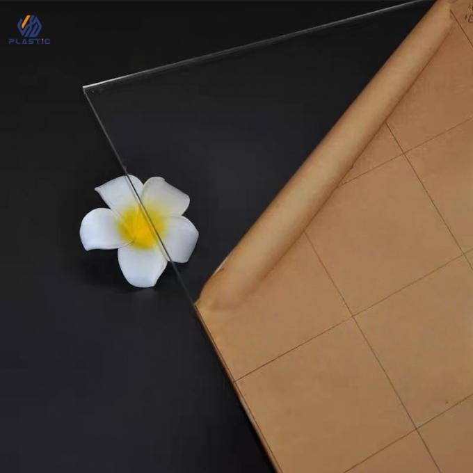 Bảng nhựa acrylic đúc không vàng 100% Virgin PMMA cho sử dụng ngoài trời 1