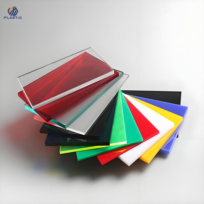 3 mm de espessura 4x8ft Painéis de folhas de acrílico de várias cores para produção de fundição