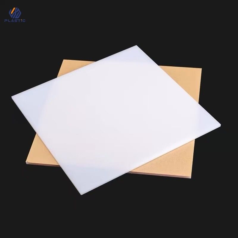 Folhas de plástico acrílico branco personalizáveis 3x1220x2440mm para construção e decoração