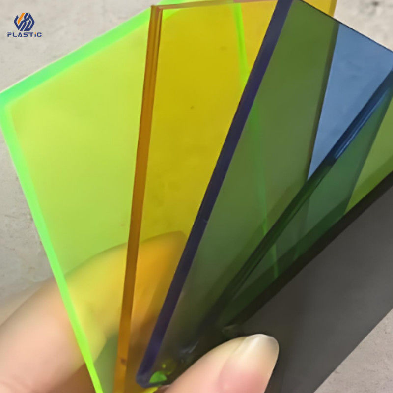 Placas de papel acrílico de cor transparente ou opaca, classe A, classificação de incêndio para proteção contra espirros