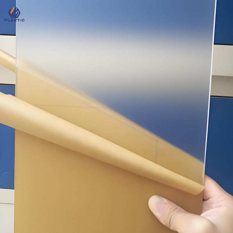70% de transmissão de luz folha acrílica fosca superfície congelada acabamento perfeito para produtos