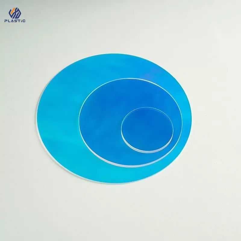 Alta resistência ao impacto Rainbow Acrylic Board 3mm Resistência química para decoração