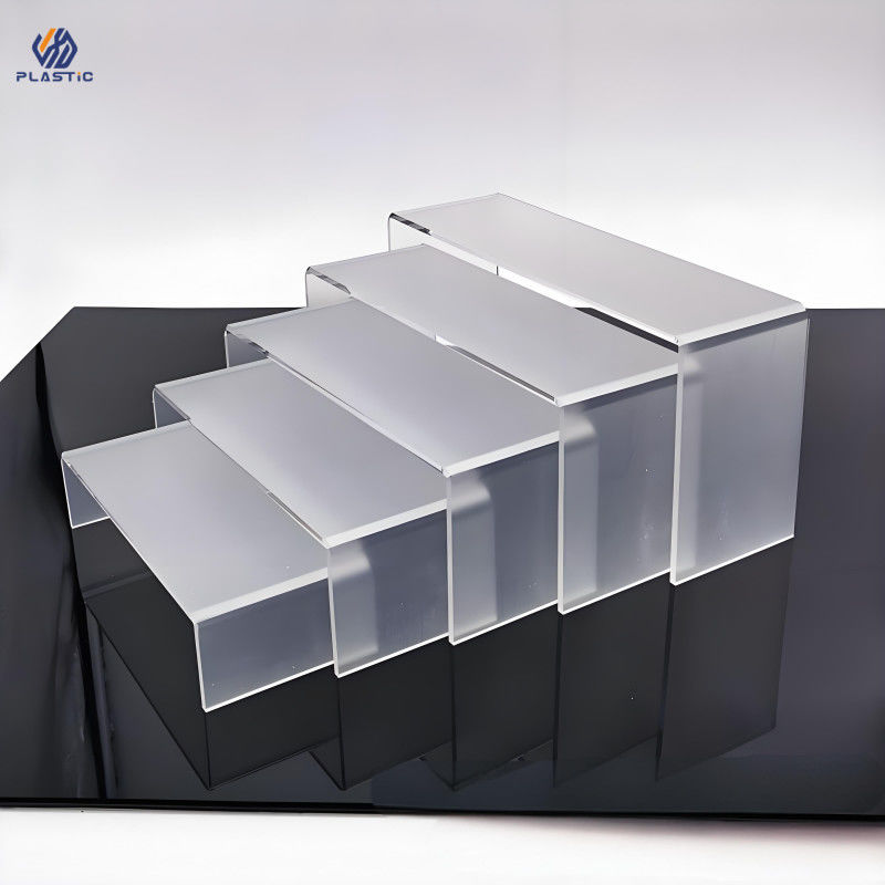 OEM ODM Acrílico Riser Display Stand Solução Clear Display Racks para o seu negócio