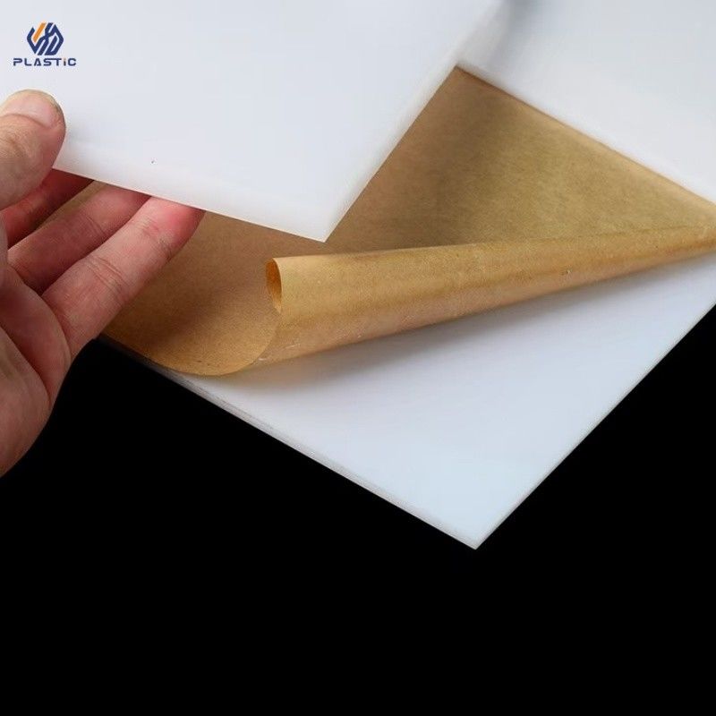 Folhas de plástico acrílico branco 1250x2450mm Painel acrílico Várias cores Resistente a intempéries