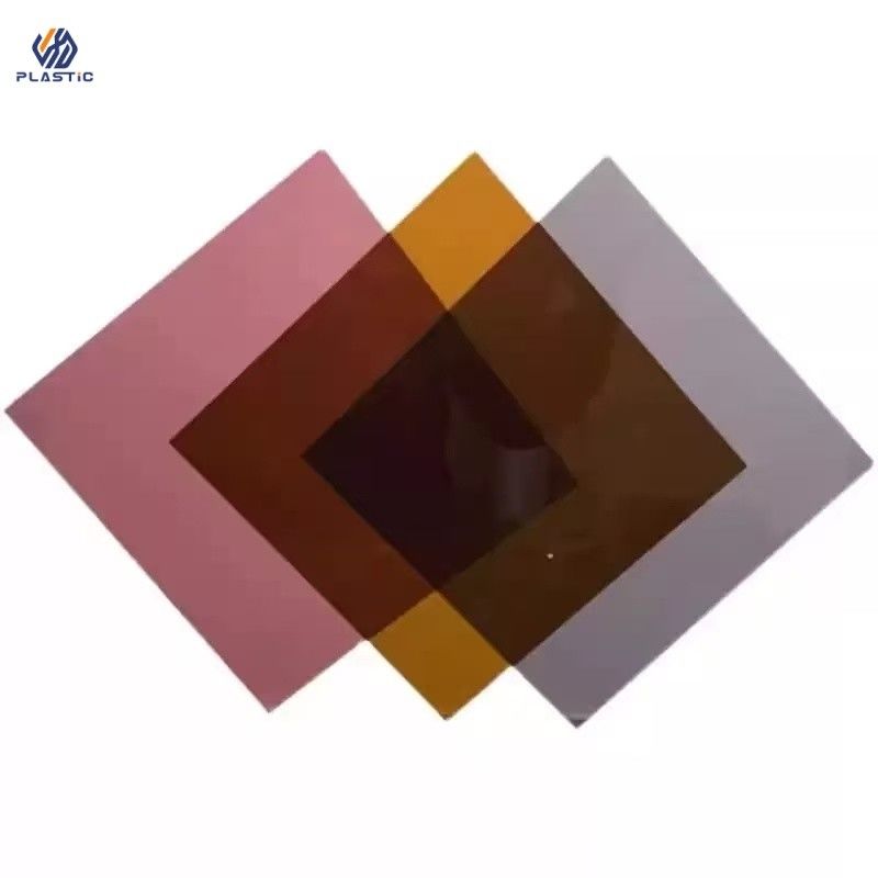 Độ dày tùy chỉnh Màu sắc Transparent Acrylic Sheet Kháng tác động Cast Acrylic Panel