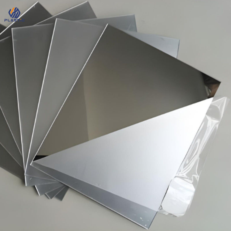 1.2g/Cm3 Densidade Espelho acabamento folha acrílica leve com CNC e corte a laser
