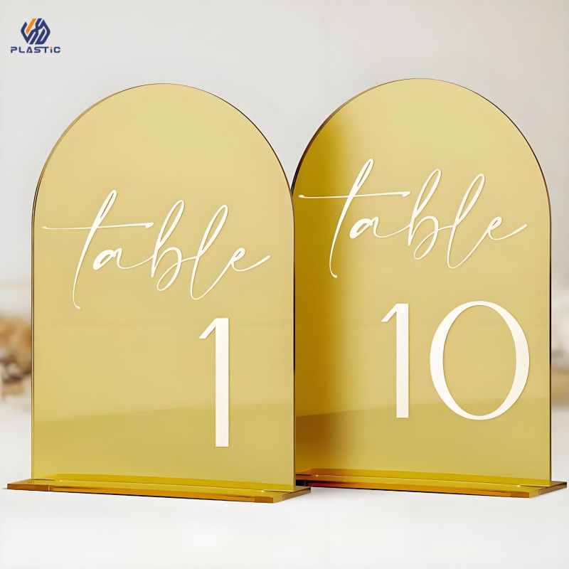Countertop Transparent Acrylic Sign Holder A3 A4 A5 Size For Advertising Needs