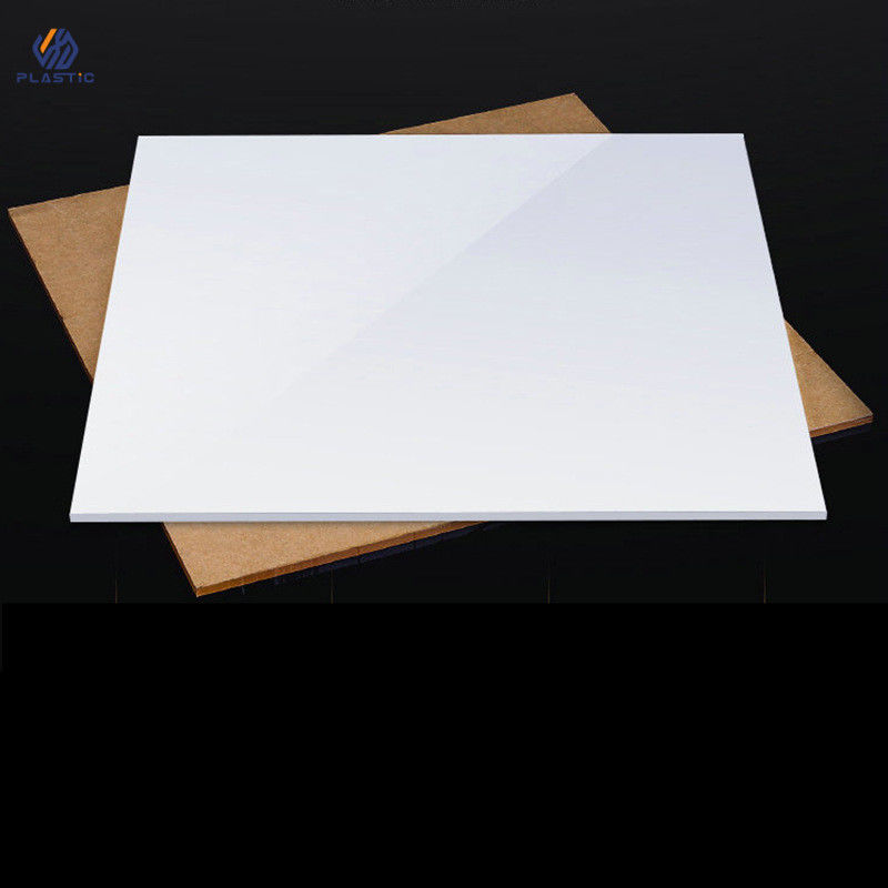 OEM Não Folhas de acrílico fundido de cor amarela Placas de acrílico branco Resistência ao impacto