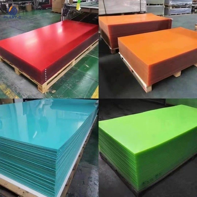 Processos de fundição de folhas de acrílico multicolor 1220x2440mm Logotipo OEM resistente ao calor