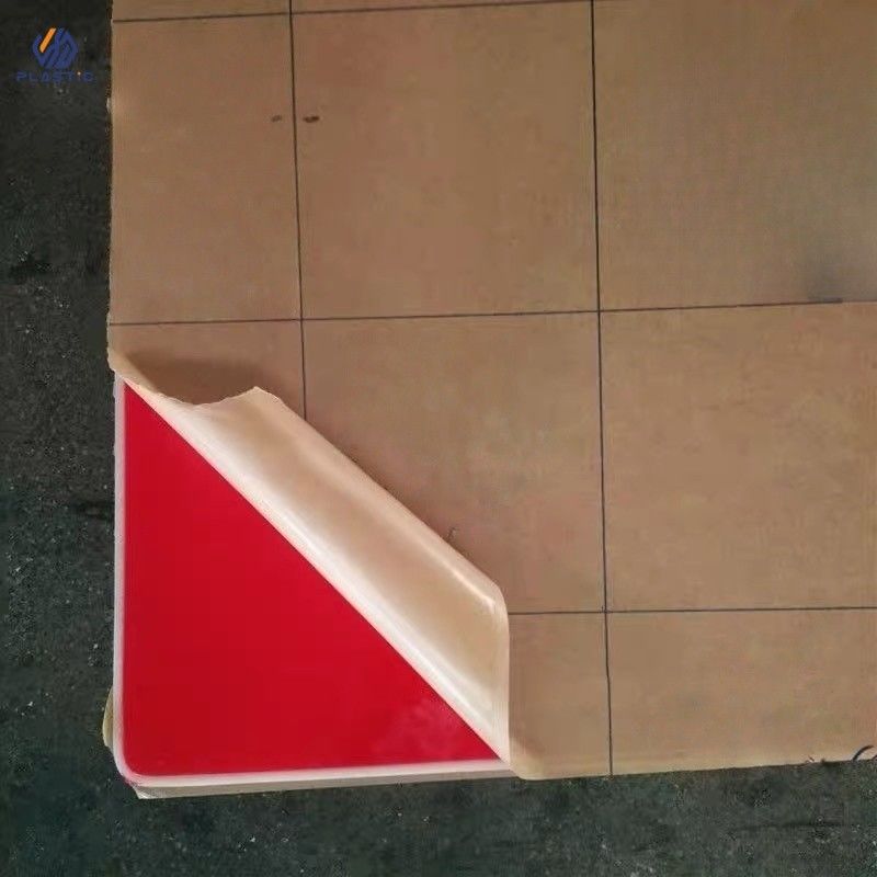 Processos de fundição de folhas de acrílico multicolor 1220x2440mm Logotipo OEM resistente ao calor