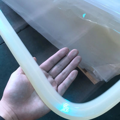 Folha de acrílico transparente fundido, superfície não amarelada para impressão UV de corte a laser