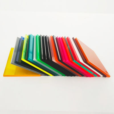 Folha de plexiglás fundido personalizável 3x1220x2440mm com 94% de transmissão de luz