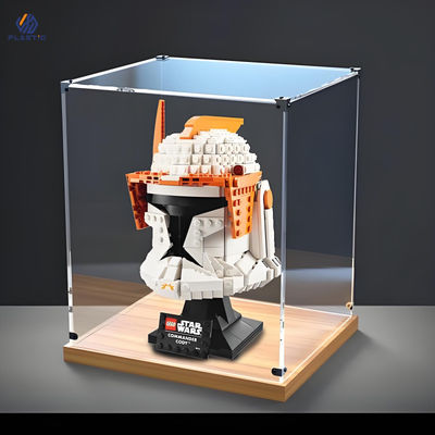 Caixa de Display Acrílica Perspex Luminosa Caixa de Display Acrílica para Figuras Serviço OEM