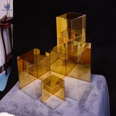 Multicolor Acrílico Stand Acrílico Claros Pedestal Stand Moderno Estilo de Luxo