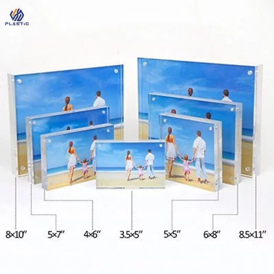 Quadro fotográfico acrílico resistente a UV Opção de personalização de logotipo personalizado