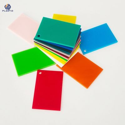 Folha de acrílico de cor 100% PMMA A Glade para sinalização e materiais publicitários