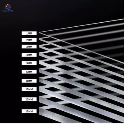 Glossy Surface Finish Cast Acrylic Sheet Good Machinability for Customer Requirements