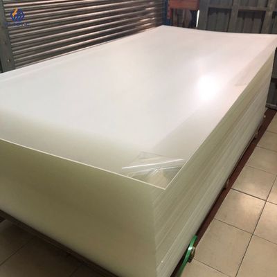 Folhas de plástico acrílico transparente com revestimento de filme de dois lados
