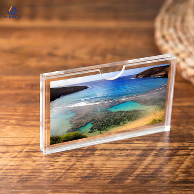 Quadro de imagem acrílico magnético Forma personalizada para exibição de fotos personalizadas