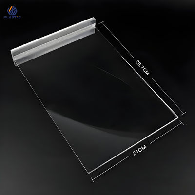 Rectangular Acrílico Stand Up Sign Holder Prolongável Acrílico Placard Holder OEM