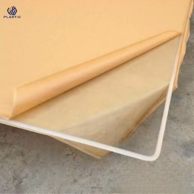 Resistência química Placa de papel acrílico fundido 1,5 mm-300 mm Espessura à prova de fogo