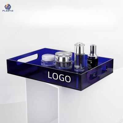Caixas de armazenamento acrílico transparente multicolor 3 mm de espessura com logotipo personalizável