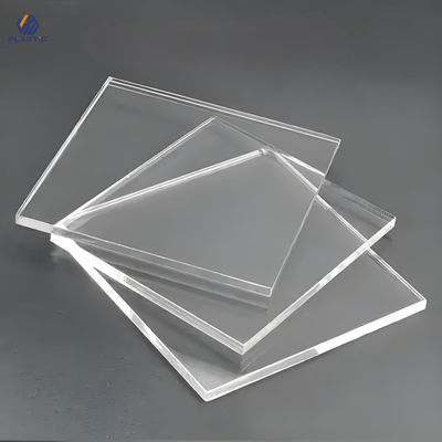 Fireproof Waterproof Clear Acrylic Sheet In Standard Size 1220mm 2440mm SGS Certified