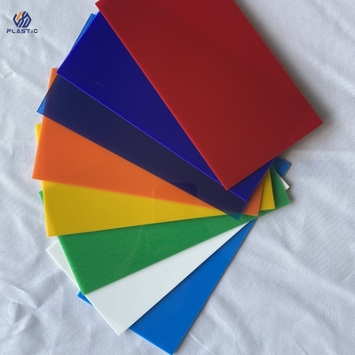 UV Resistant Color Acrylic Sheet 8 Years No Yellowing